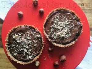 Chocolate and hazelnuts were made to go together and this Chocolate Hazelnut Tart is the perfect pairing! Share one with your sweetheart this Valentine's Day for a delicious and decadent dessert! This tart is free of added sugar and low in carbs making it a great option for those following a low carb or ketogenic diet.