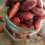 These Cinnamon Roasted Almonds are the perfect quick snack. Add them into your weekly meal prep so that you'll always have some on hand. They are so much cheaper then buying them premade, plus they are sugar free making them great for low carb or diabetic snackers :)