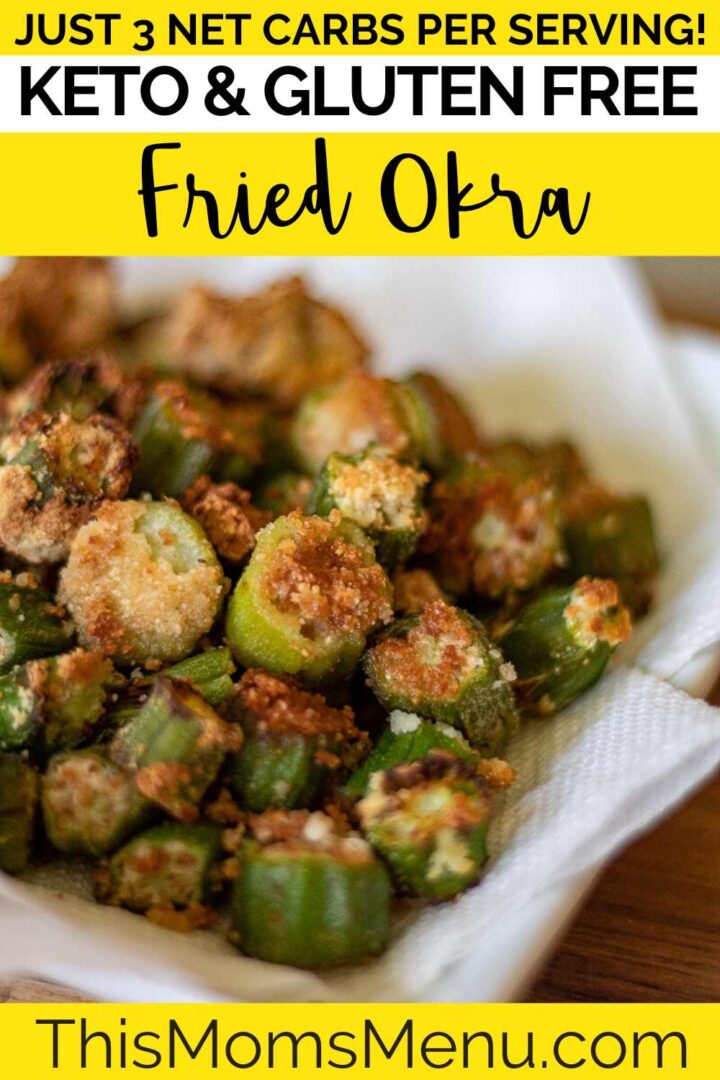 Low Carb Fried Okra This Moms Menu