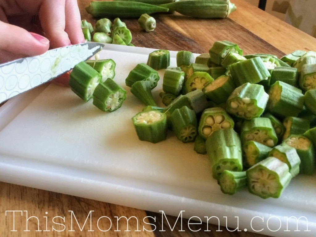 Low Carb Fried Okra This Moms Menu