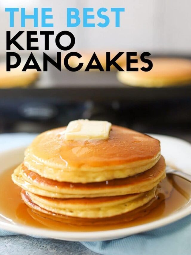 Light and Fluffy Keto Pancakes