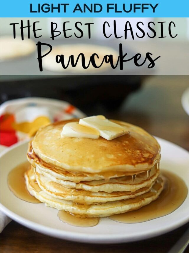 The Best Homemade Pancakes