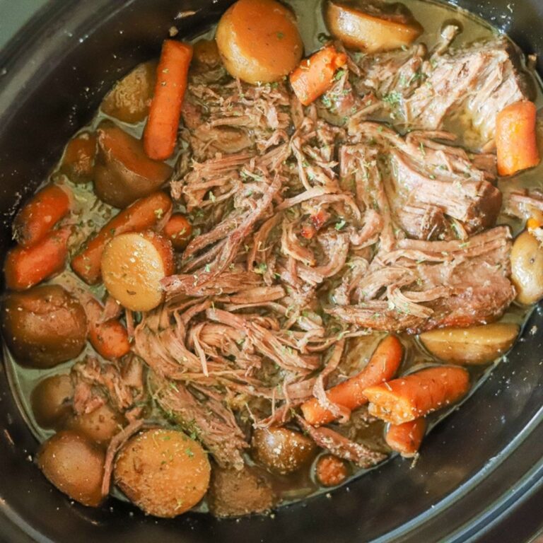 Red Wine Beef Roast Crockpot This Moms Menu