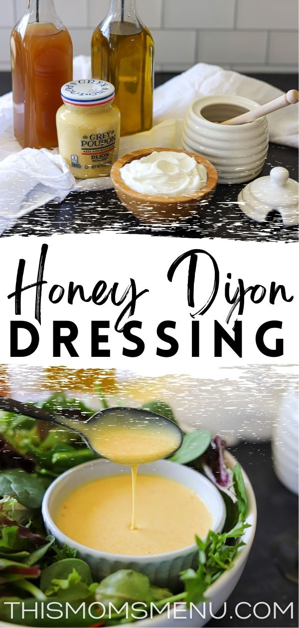 Honey Dijon Salad Dressing This Moms Menu