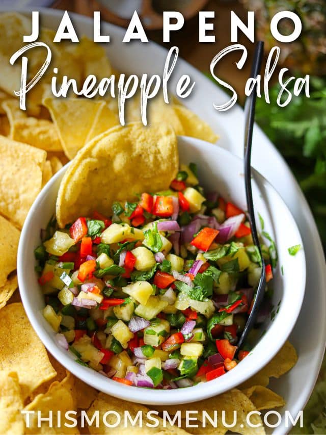 Homemade Pineapple Salsa