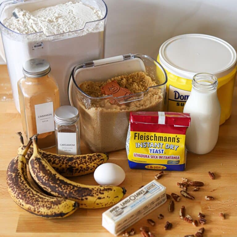 Bananas Foster Cinnamon Rolls This Moms Menu