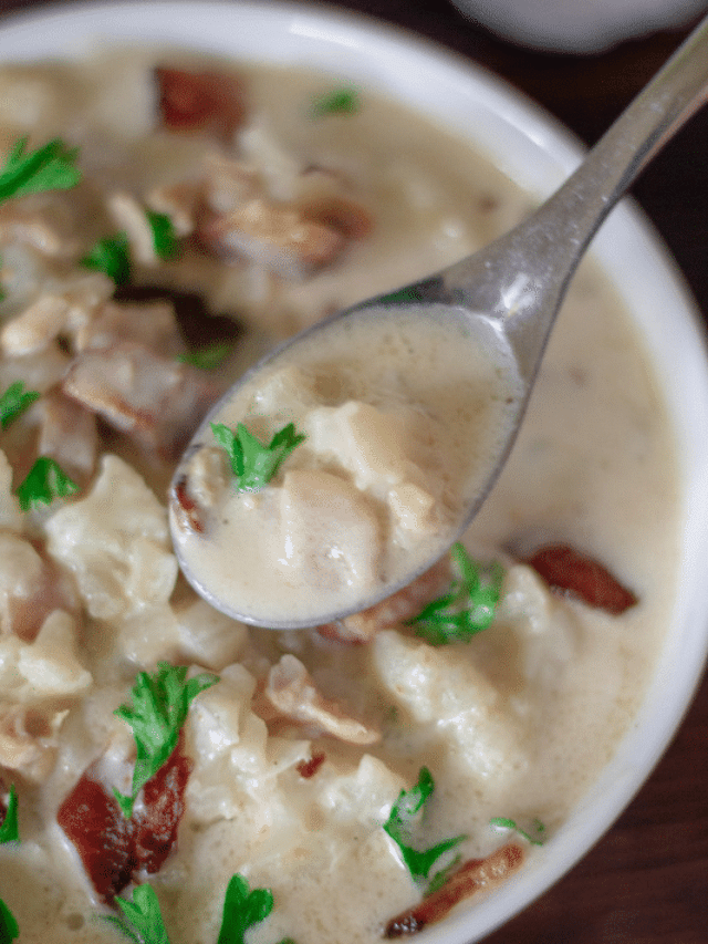 Keto Clam Chowder This Moms Menu